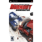 Burnout Dominator art work – video game for PlayStation Portable