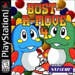 Bust-A-Move 4 art work – video game for PS1