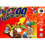 Bust-A-Move 99 N64 box art – retro game for Nintendo 64