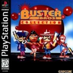 Buster Bros. Collection art work – video game for PS1