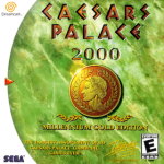 Caesar's Palace 2000 art work for the sega DreamCast