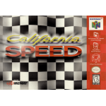 California Speed N64 box art – retro game for Nintendo 64