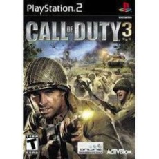 Call of Duty 3 art work – video game for PlayStation 2