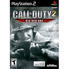 Call of Duty 2 Big Red One art work – video game for PlayStation 2