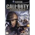 Call of Duty Finest Hour GameCube box art – action game for Nintendo GameCube