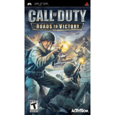 Call of Duty Roads to Victory art work – video game for PlayStation Portable