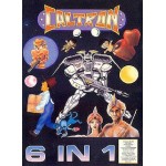 Caltron 6-in-1 NES box art – classic 8-bit game for Nintendo NES