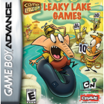Camp Lazlo Leaky Lake Games art work – action game for Nintendo Game Boy Advance