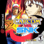 Capcom vs SNK art work for the sega DreamCast