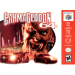 Carmageddon N64 box art – retro game for Nintendo 64