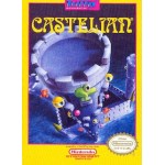 Castelian NES box art – classic 8-bit game for Nintendo NES