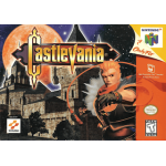 Castlevania N64 box art – retro game for Nintendo 64