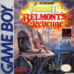 Castlevania II Belmont's Revenge Game Boy box art – classic retro game for GameBoy