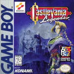 Castlevania Legends Game Boy box art – classic retro game for GameBoy