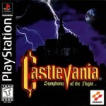 Castlevania Symphony of the Night (Black Label) art work – video game for PS1