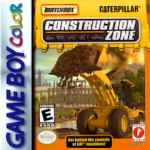 Matchbox Caterpillar Construction Zone Game Boy Color box art – old GBC game trade in