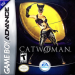 Catwoman art work – action game for Nintendo Game Boy Advance