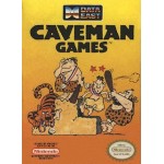 Caveman Games NES box art – classic 8-bit game for Nintendo NES