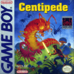 Centipede Game Boy box art – classic retro game for GameBoy