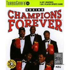 Champions Forever Boxing TurboGrafx-16 game - retro game for console
