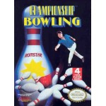 Championship Bowling NES box art – classic 8-bit game for Nintendo NES