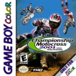 Championship Motocross 2001 Game Boy Color box art – old GBC game trade in