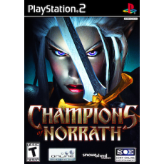 Champions of Norrath art work – video game for PlayStation 2