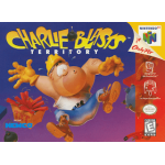 Charlie Blasts N64 box art – retro game for Nintendo 64