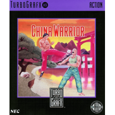 China Warrior TurboGrafx-16 game - retro game for console