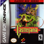 Castlevania [Classic NES Series] art work – gothic action platformer for Nintendo Game Boy Advance