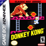 Donkey Kong Classic NES Series art work – platformer for Nintendo Game Boy Advance