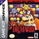 Dr. Mario [Classic NES Series] art work – platformer for Nintendo Game Boy Advance