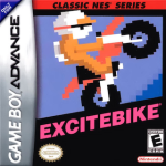 Excitebike [Classic NES Series] art work – action game for Nintendo Game Boy Advance