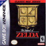 The Legend of Zelda [Classic NES Series] art work – action-adventure game for Nintendo Game Boy Advance