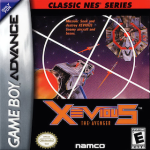 Xevious [Classic NES Series] art work – action game for Nintendo Game Boy Advance