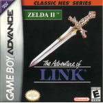 The Legend of Zelda II The Adventure of Link [Classic NES Series], 2 art work – action-adventure game for Nintendo Game Boy Advance