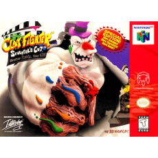 Clay Fighter Sculptors Cut N64 box art – retro game for Nintendo 64
