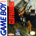 Cliffhanger Game Boy box art – classic retro game for GameBoy