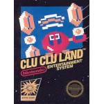 Clu Clu Land NES box art – classic 8-bit game for Nintendo NES