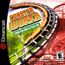 Coaster Works art work for the sega DreamCast