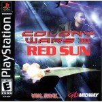Colony Wars Red Sun art work – video game for PS1