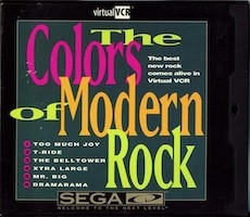 Colors of Modern Rock Sega CD box art – used Sega game trade in