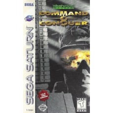 Command and Conquer Sega Saturn box art – retro game for Sega Saturn