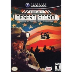 Conflict Desert Storm GameCube box art – action game for Nintendo GameCube