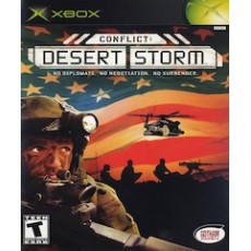 Conflict Desert Storm Xbox box art – used Xbox game trade in