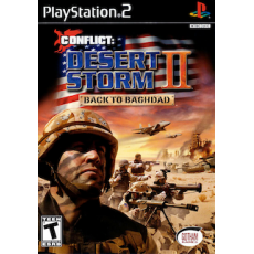 Conflict Desert Storm 2 art work – video game for PlayStation 2