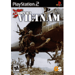 Conflict Vietnam art work – video game for PlayStation 2