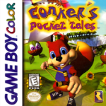 Conker's Pocket Tales Game Boy Color box art – old GBC game trade in