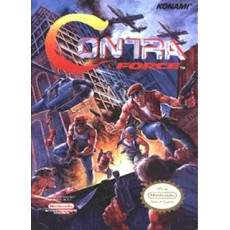 Contra Force NES box art – classic 8-bit game for Nintendo NES