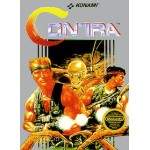 Contra NES box art – classic 8-bit game for Nintendo NES